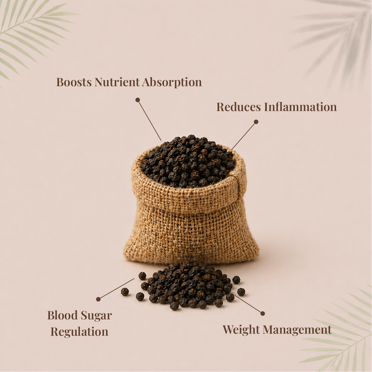 Organic Black Pepper | மிளகு